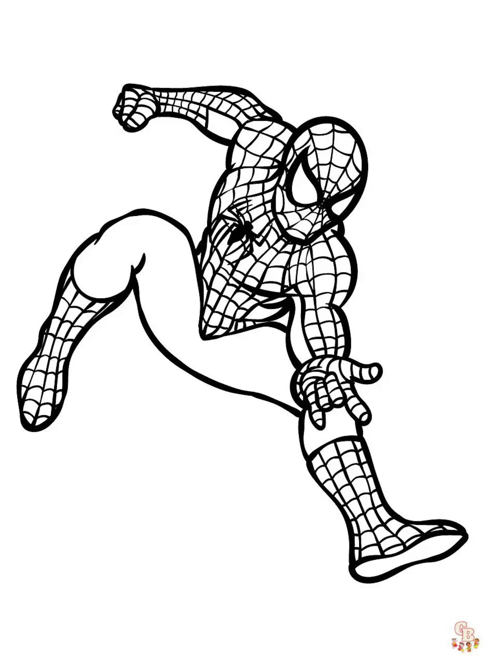 Spider-Man - Free printable Coloring pages for kids
