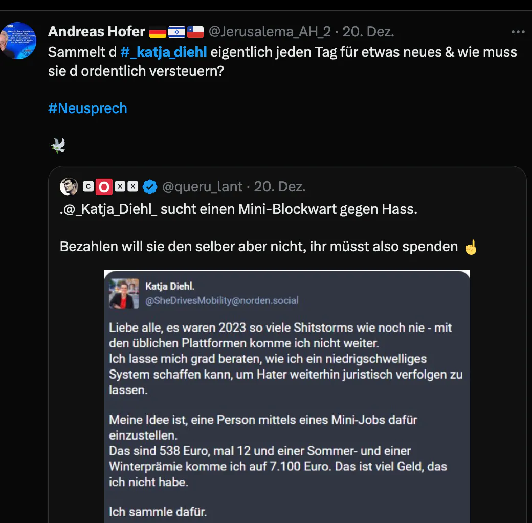 Sammelt Katja Diehl eigentlich jeden Tag für etwas Neues?