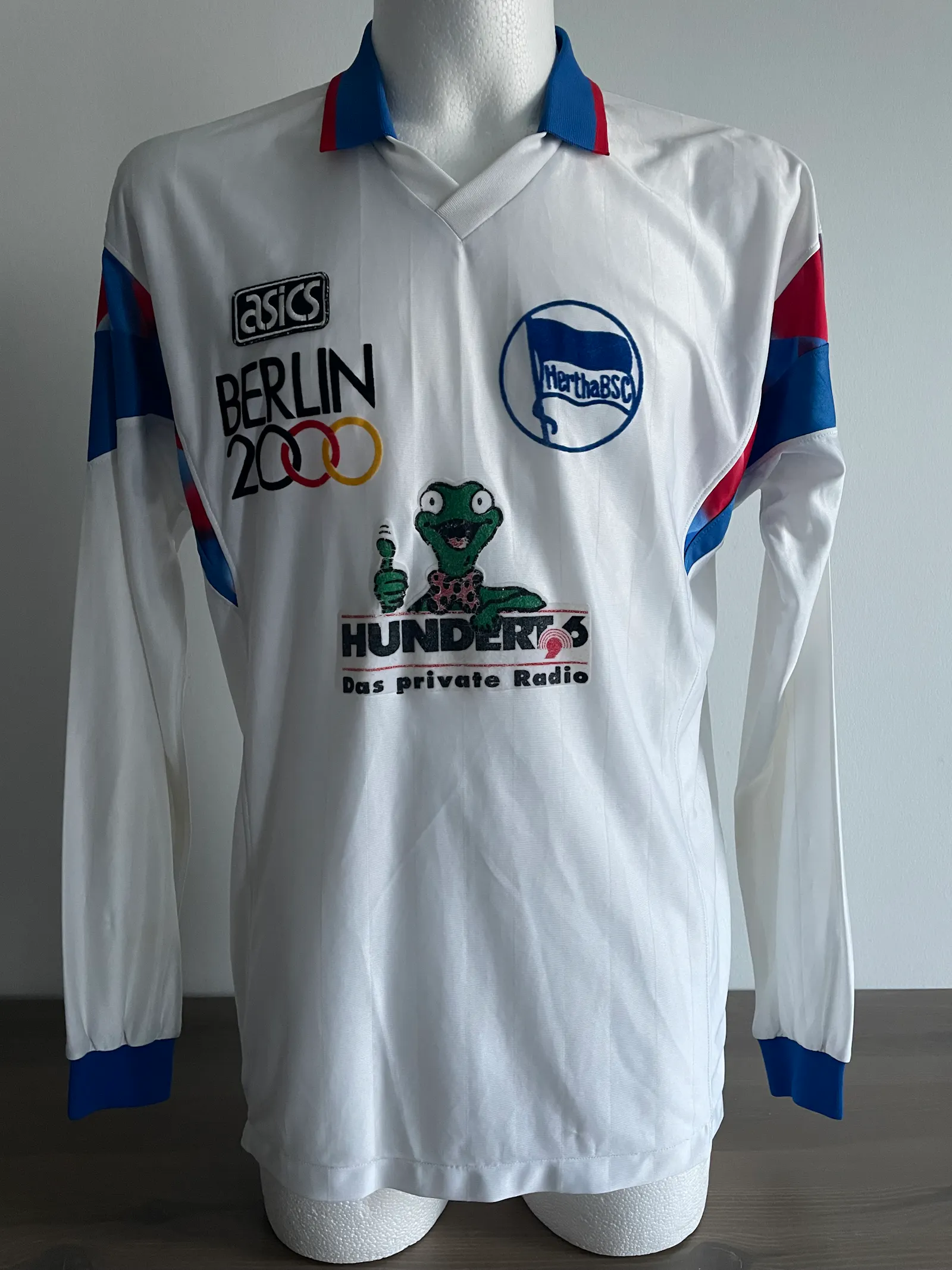 Hertha Amateure Trikot von Karsten Nied im Halbfinale gegen Chemnitz