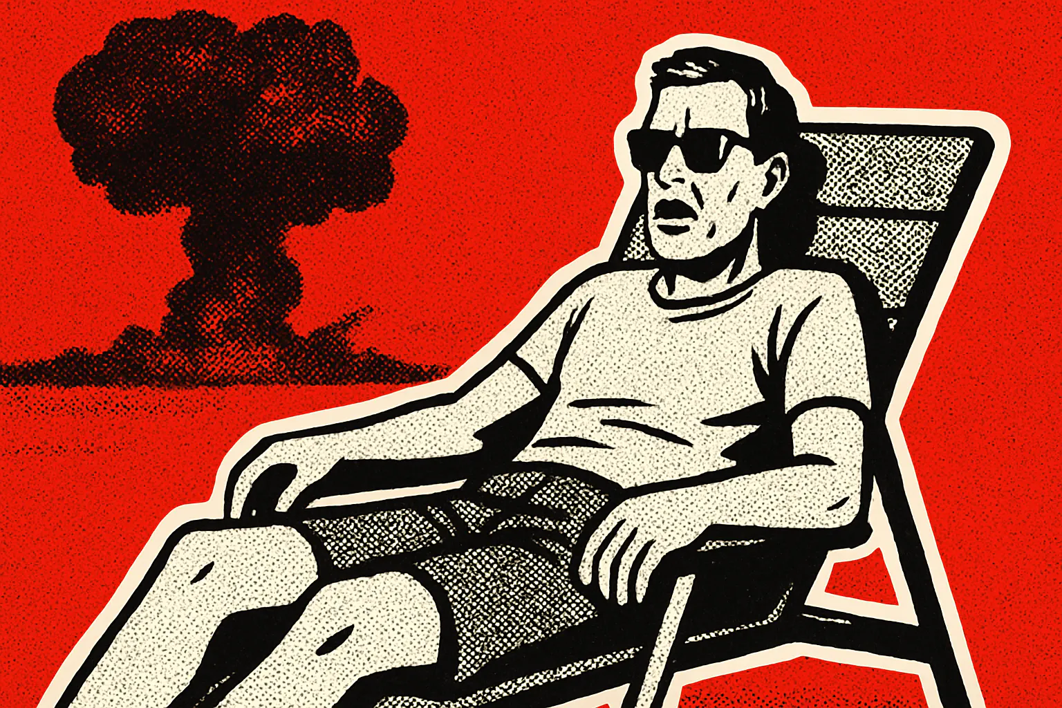 "Wo ist denn der Krieg?" - Echt jetzt?! / Bild: Mimikama, DALL·E