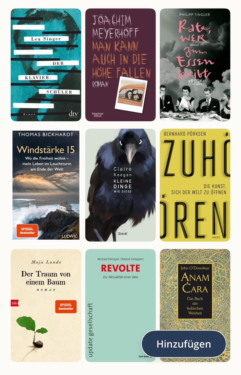 verschiedene Buchcover