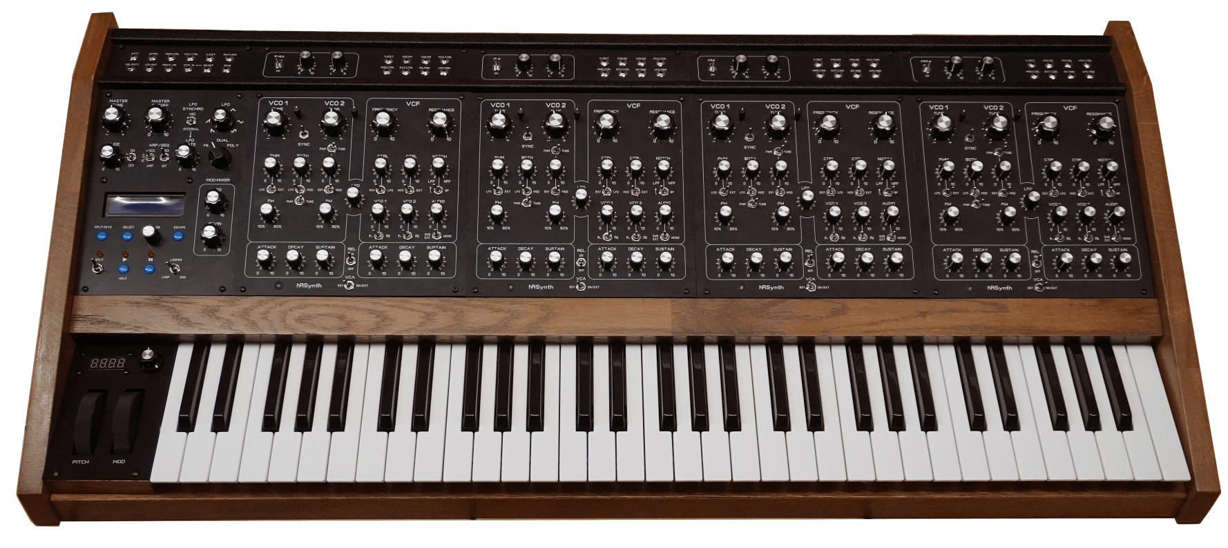NRSynth Quatuor - SEM - aber besser Oberheim SEM / 4 Voice mit Ringmod und mehr