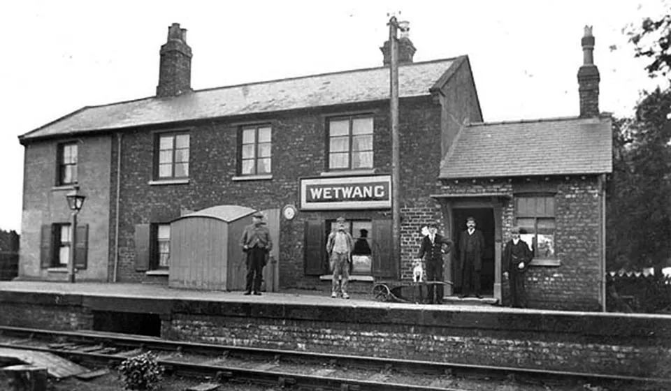 Wetwang railway station (from the Wetwang History website)