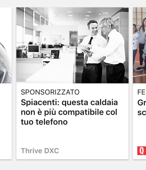 Il programmatic ci è sfuggito di mano. 