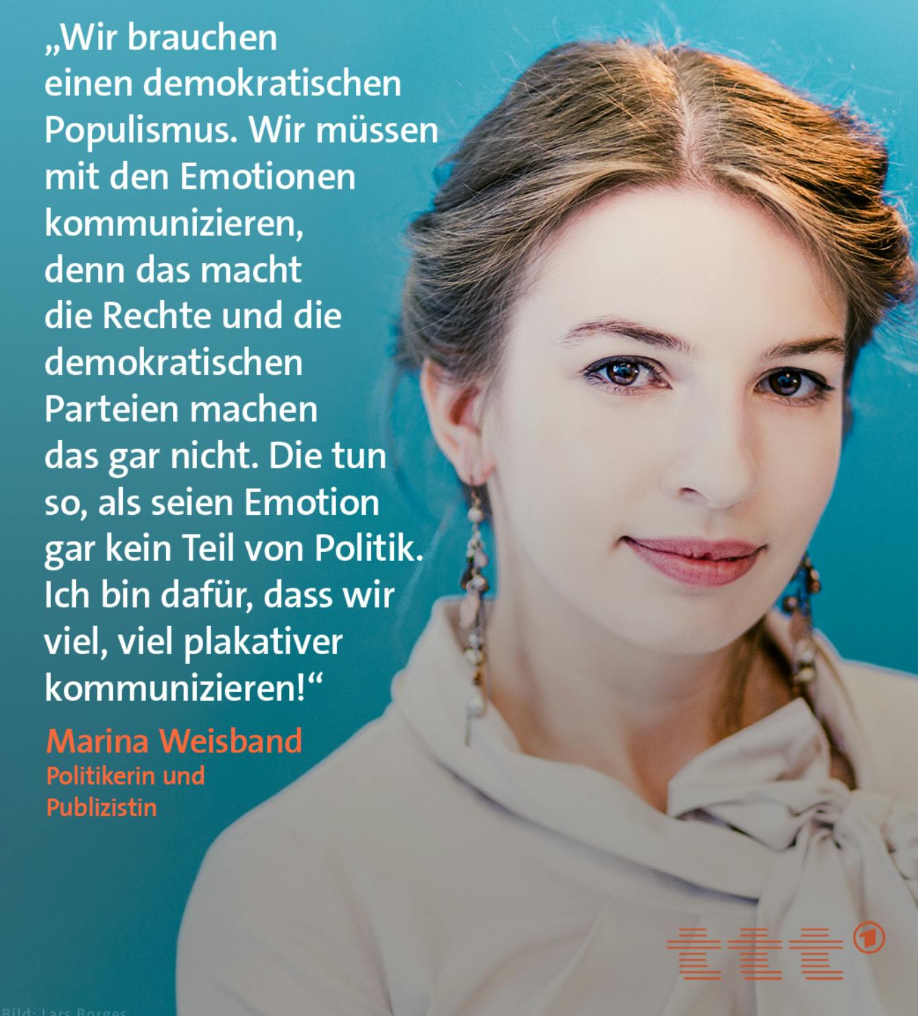 Marina Weisband: "Wir brauchen einen demokratischen Populismus".