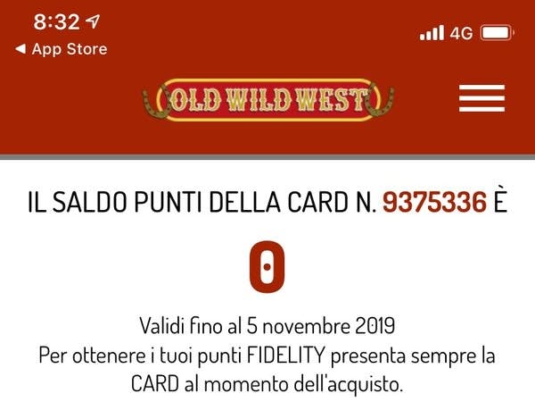 ...per nulla.