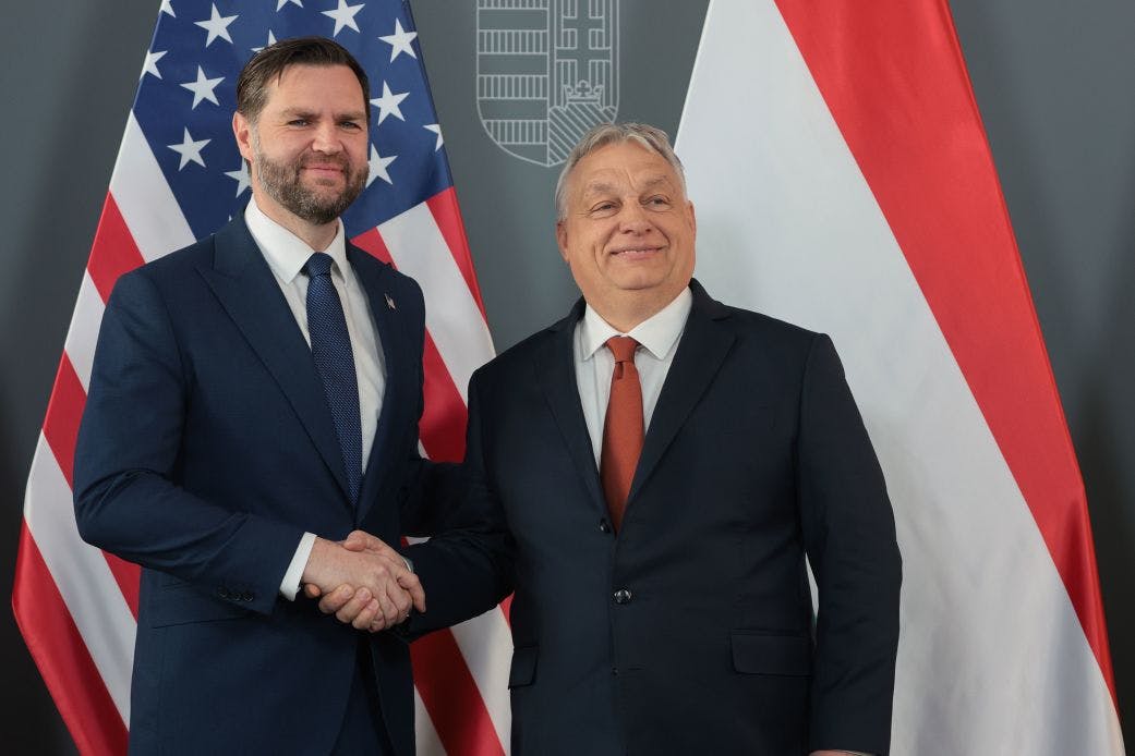 JD Vance und Viktor Orbán: Ziemlich faschistische Freunde.