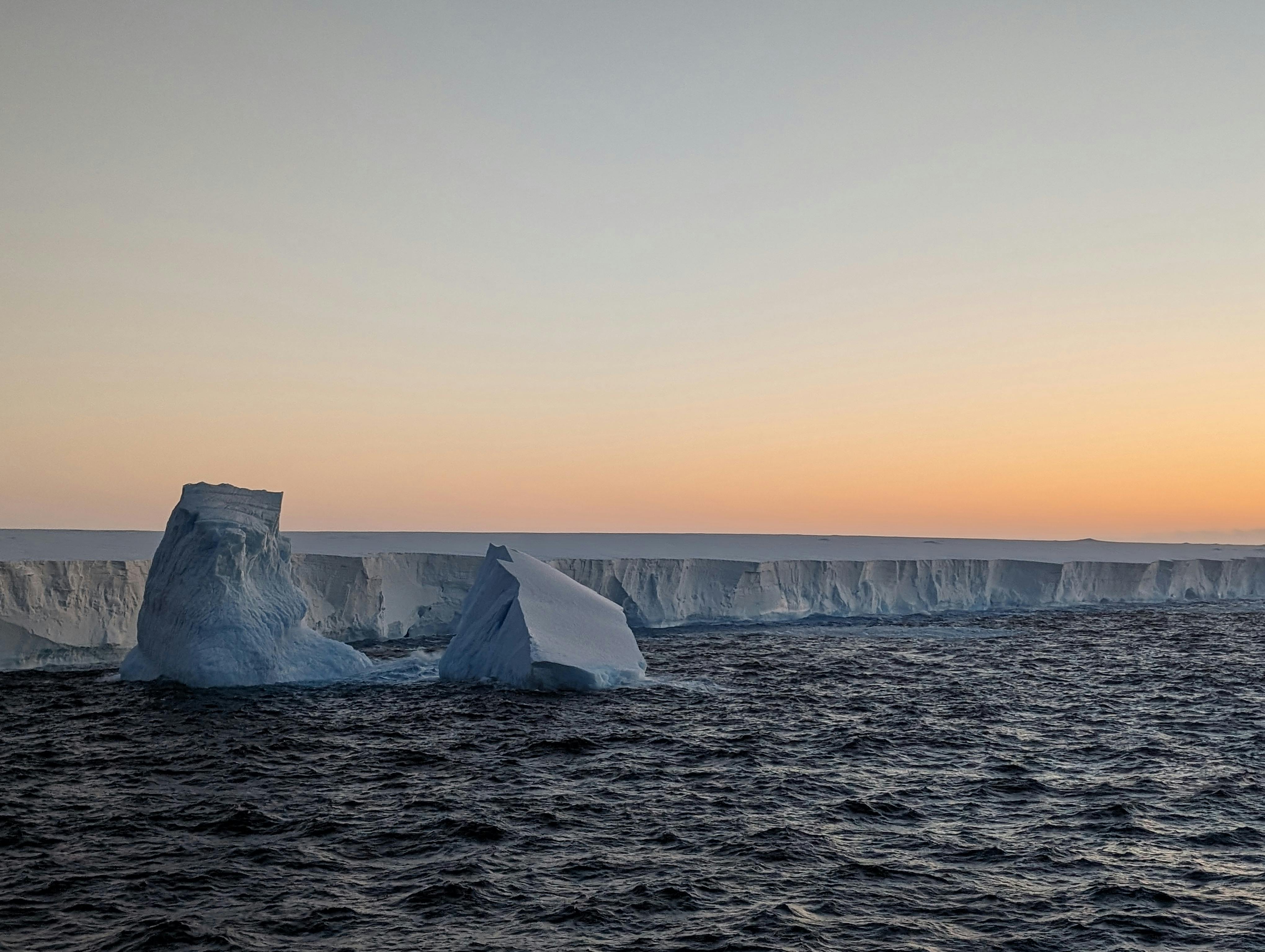 Der größte Eisberg der Welt, genannt A23a. Foto: Jürgen Brand