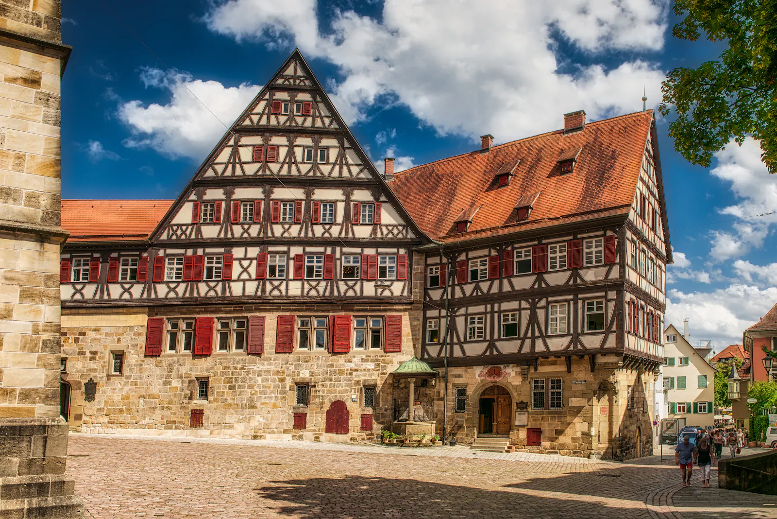 Altes Fachwerkhaus in Esslingen