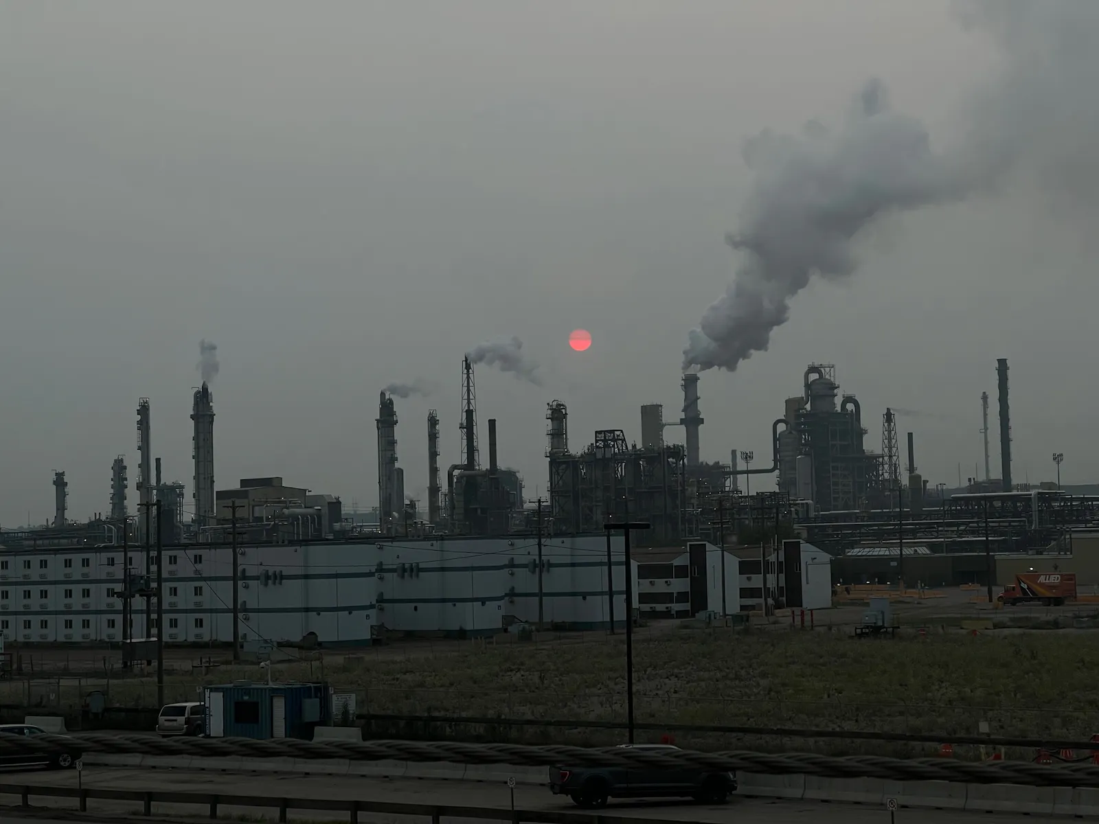 Ölsand-Land, Kanada 2023.