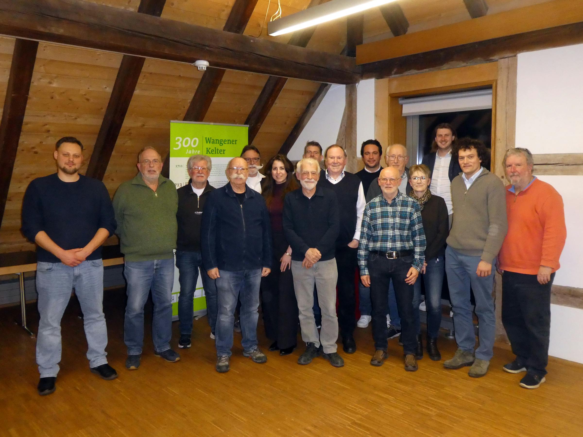 Die Gründungsmitglieder der Interessengemeinschaft Wangener Ortsgeschichte e.V. (IGWOG). Foto: IGWOG