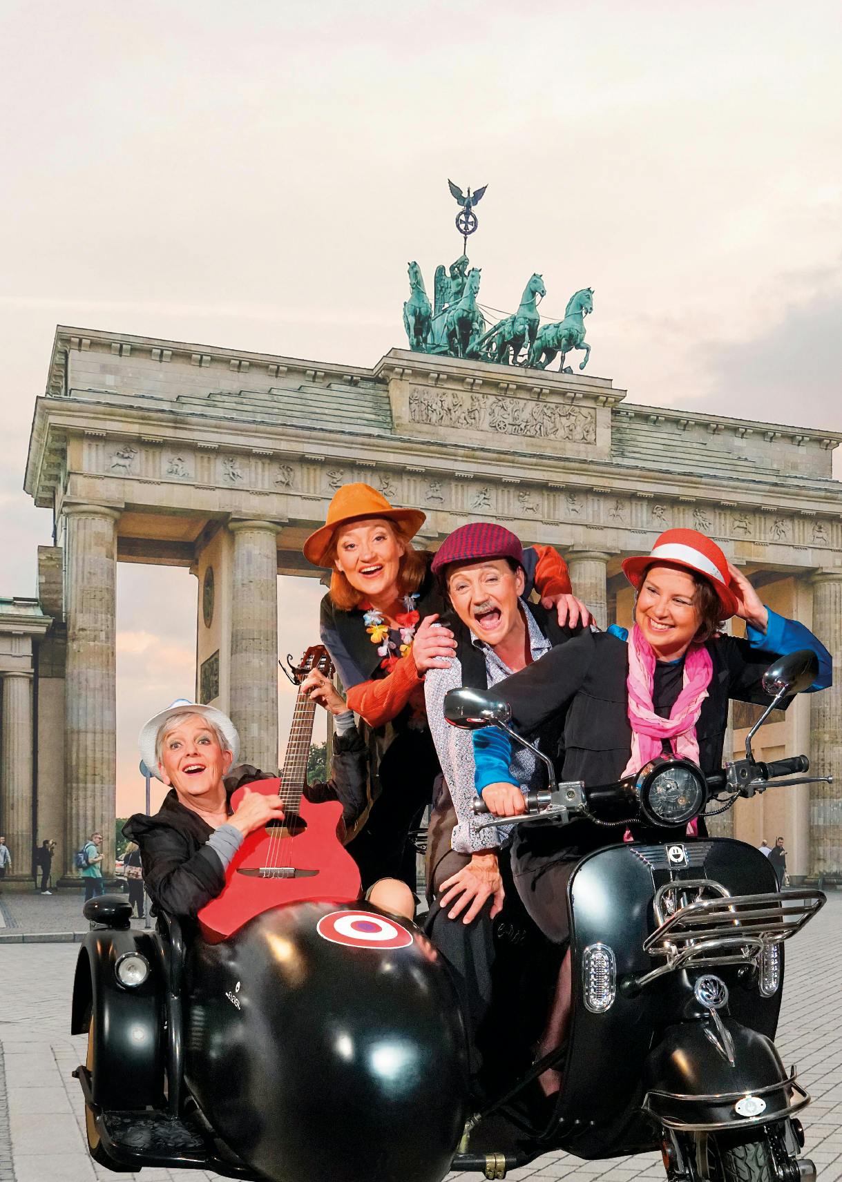 Der Kultursommer am Lukasplatz startet am Freitag, 25. Juli, mit "50 Jahr blondes Haar" von Dein Theater/Wortkino. Foto: © Dein Theater, Stuttgart/Katja Ritter