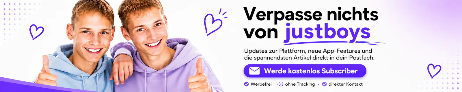 Werde kostenloser Subscriber