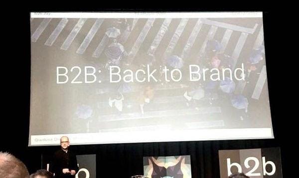 Da b2b a back to brand