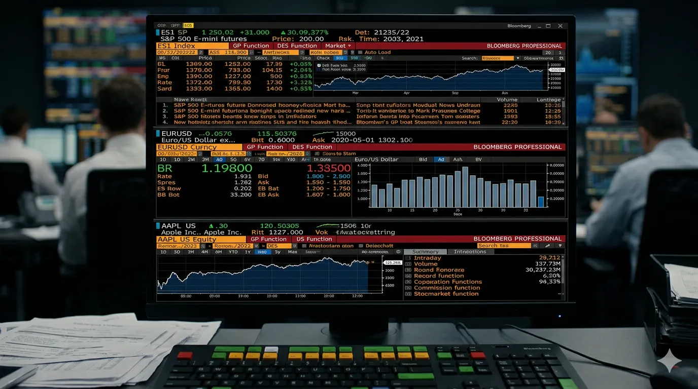 Bloomberg terminal picture