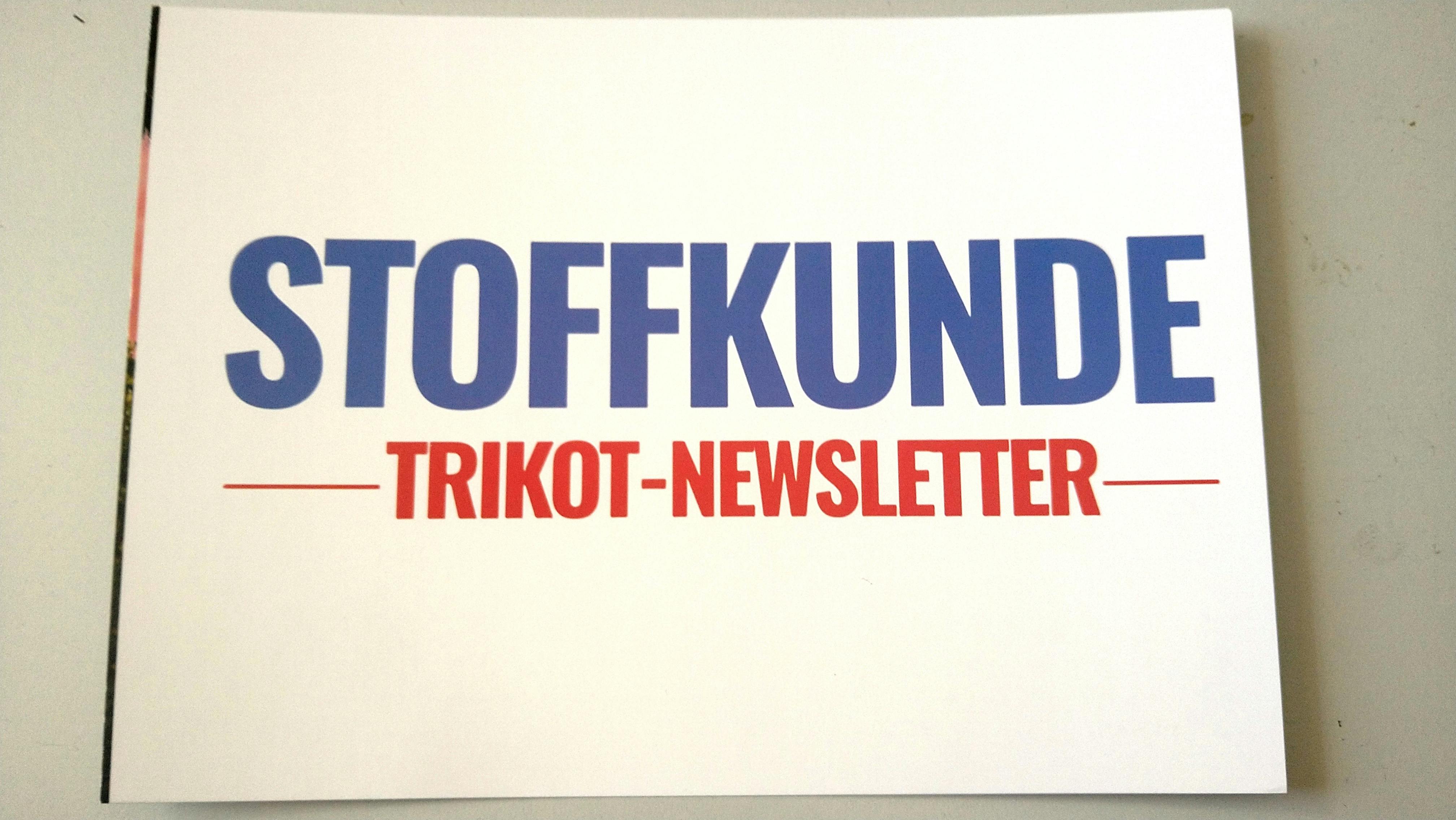 STOFFKUNDE-Trikotnewsletter Promotion Card.