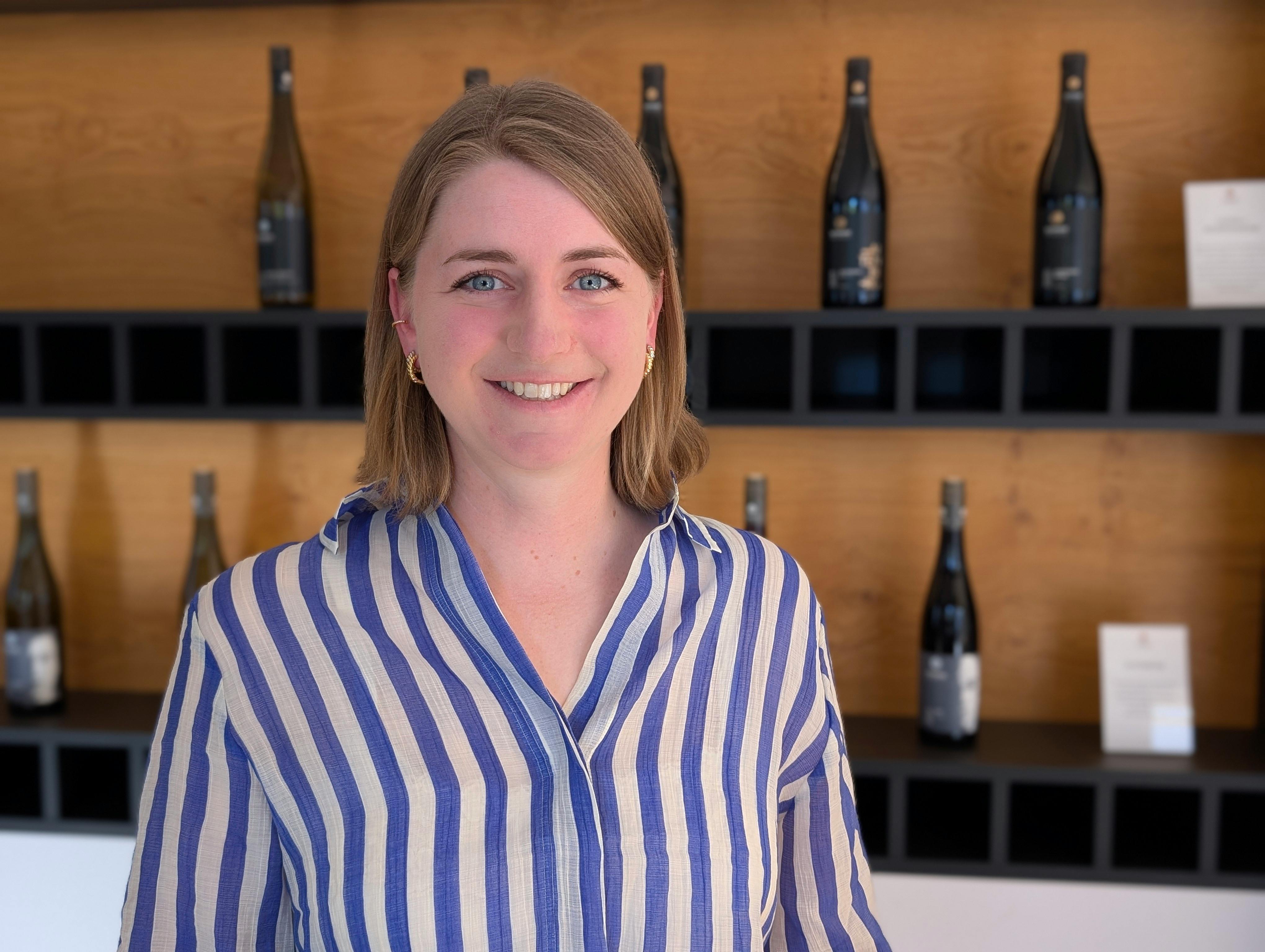 Stefanie Schwarz vom Weingut Schwarz: „Veranstaltungen, Events, Weinfeste, jegliche direktvermarktende Geschichten sind gefragt.” Foto: Jürgen Brand