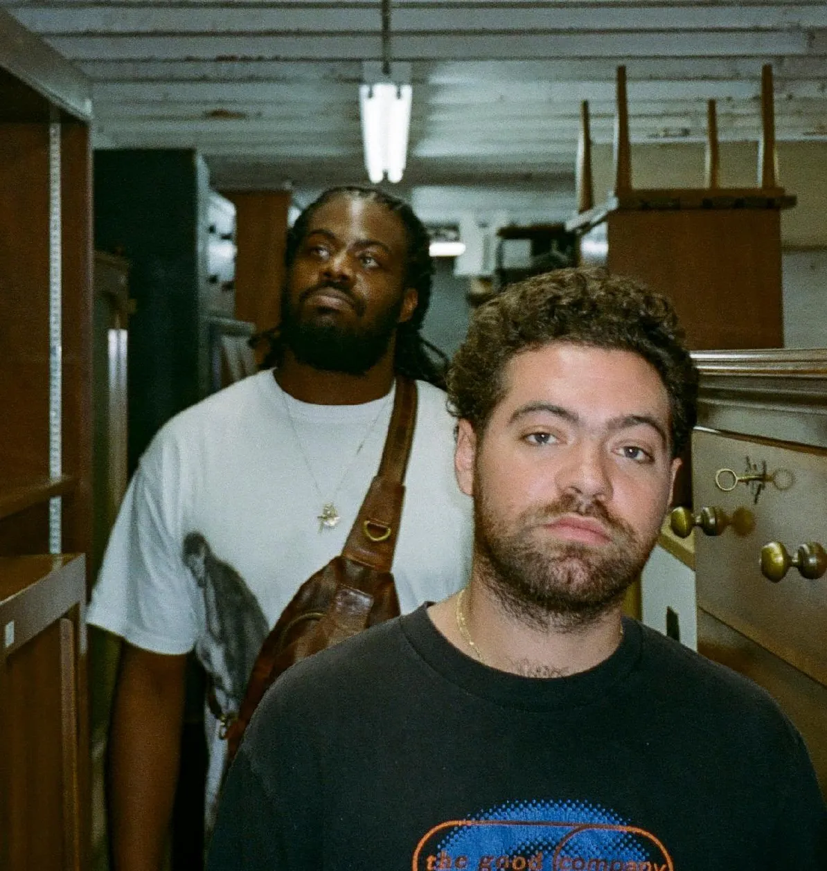 MIKE and Wiki press shot by Ryosuke Tanzawa