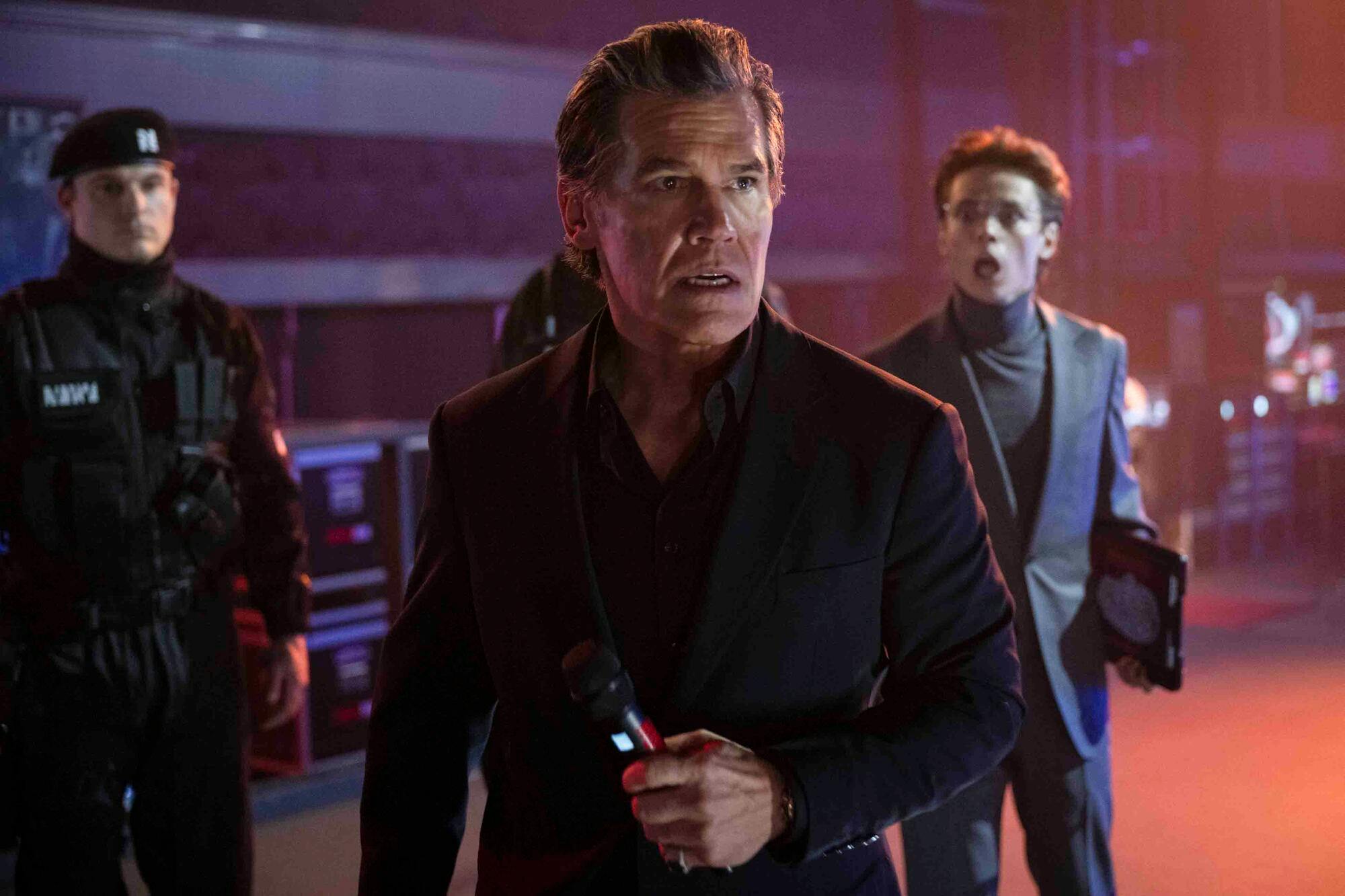 Josh Brolin als Dan Killian in THE RUNNING MAN von Paramount Pictures // Foto: Ross Ferguson / © 2025 PARAMOUNT PICTURES. ALL RIGHTS RESERVED.