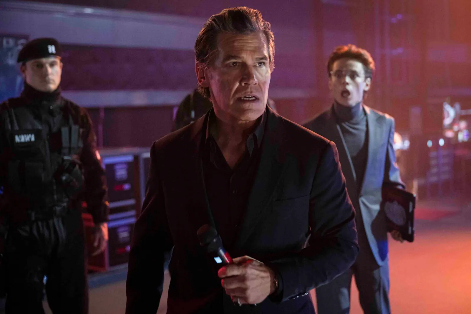 Josh Brolin als Dan Killian in THE RUNNING MAN von Paramount Pictures // Foto: Ross Ferguson / © 2025 PARAMOUNT PICTURES. ALL RIGHTS RESERVED.