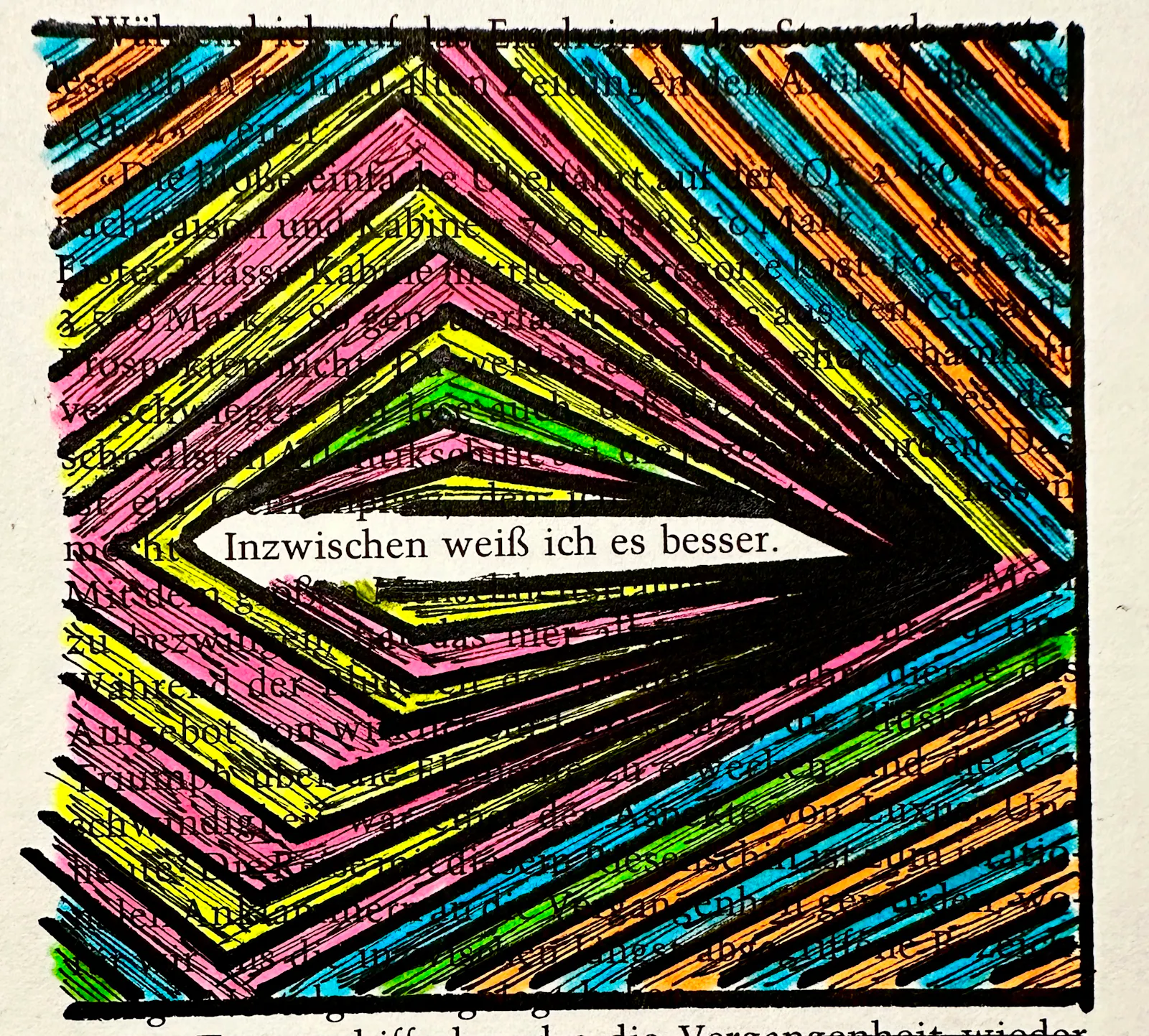 Textverdunkelung: "Inzwischen weiß ich es besser"