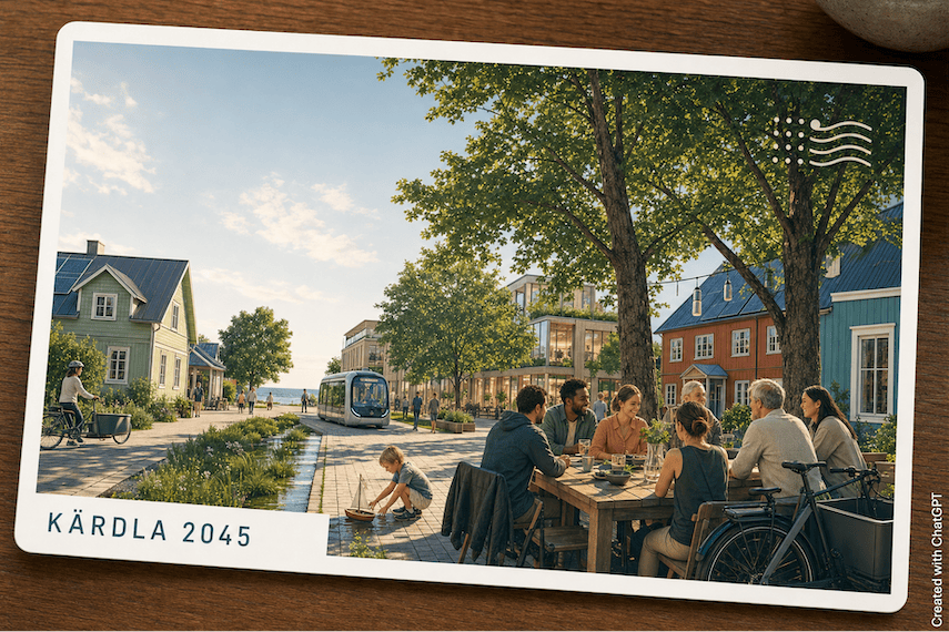 A postcard from Europe in 2045: A summer greeting from one possible future