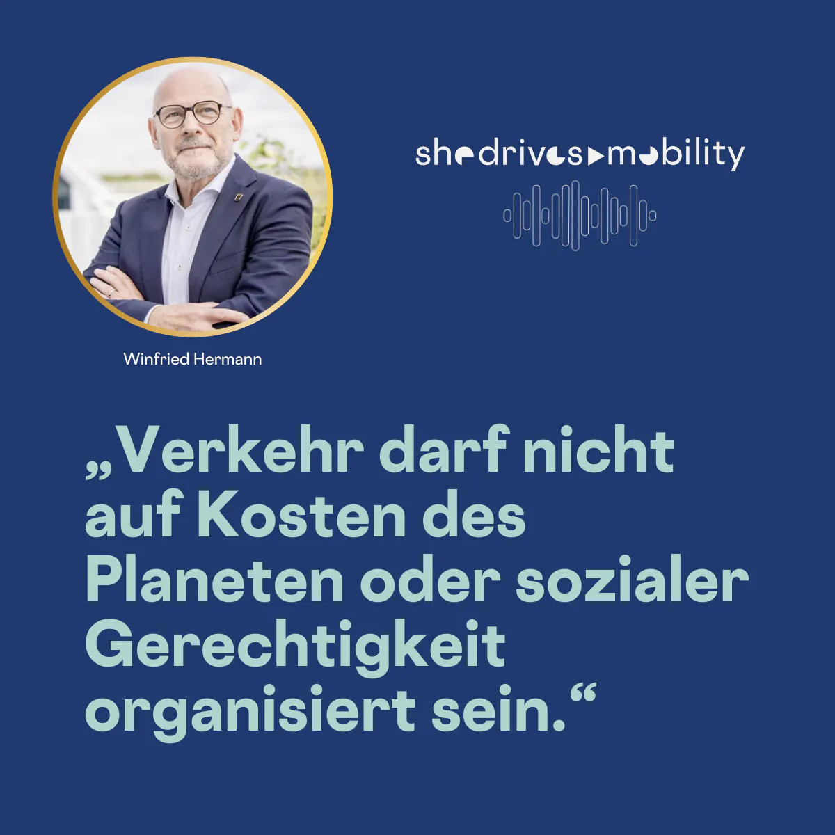 „Verkehr darf nicht auf Kosten des Planeten oder sozialer Gerechtigkeit organisiert sein.“