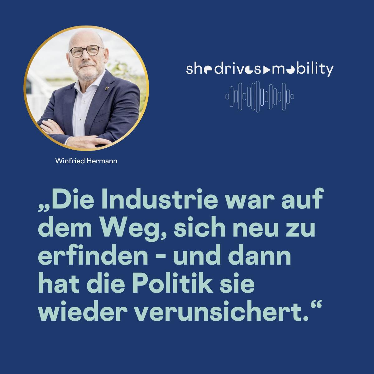 „Die Industrie war auf dem Weg, sich neu zu erfinden – und dann hat die Politik sie wieder verunsichert.“
