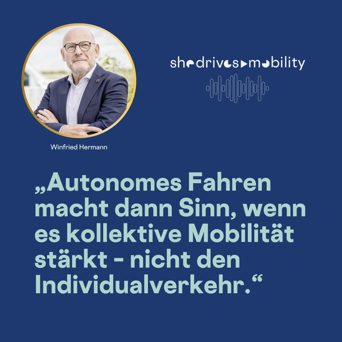 „Autonomes Fahren macht dann Sinn, wenn es kollektive Mobilität stärkt – nicht den Individualverkehr.“