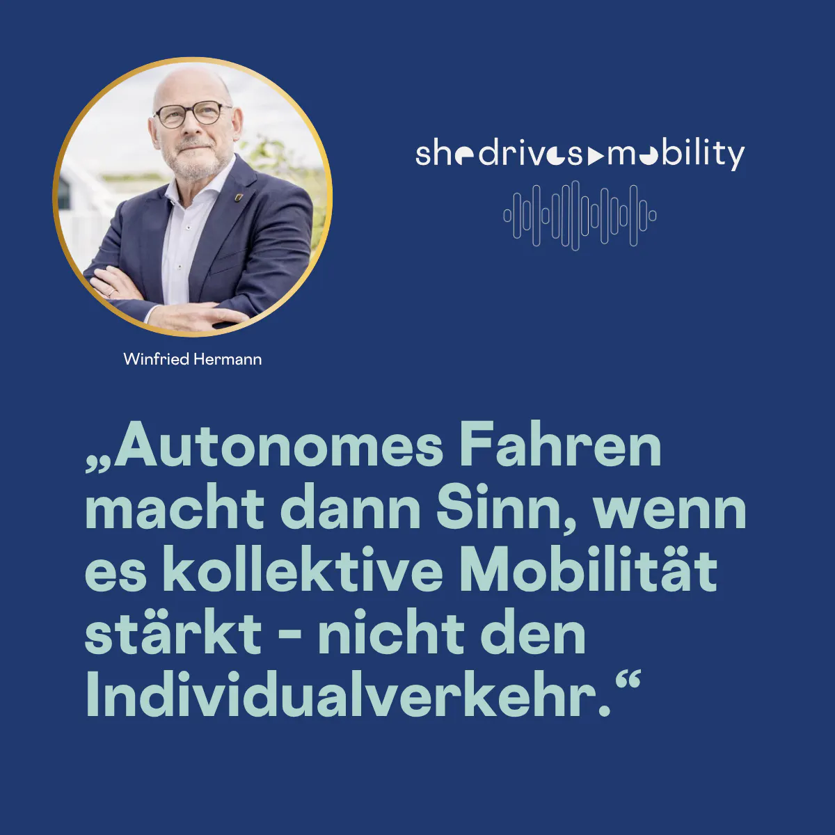 „Autonomes Fahren macht dann Sinn, wenn es kollektive Mobilität stärkt – nicht den Individualverkehr.“