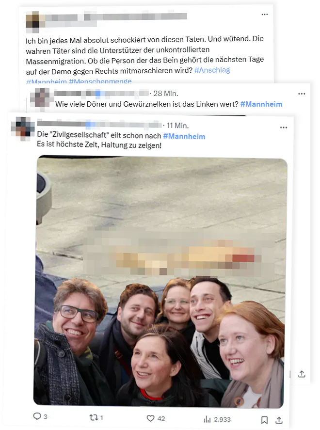 Screenshots von Beiträgen auf X