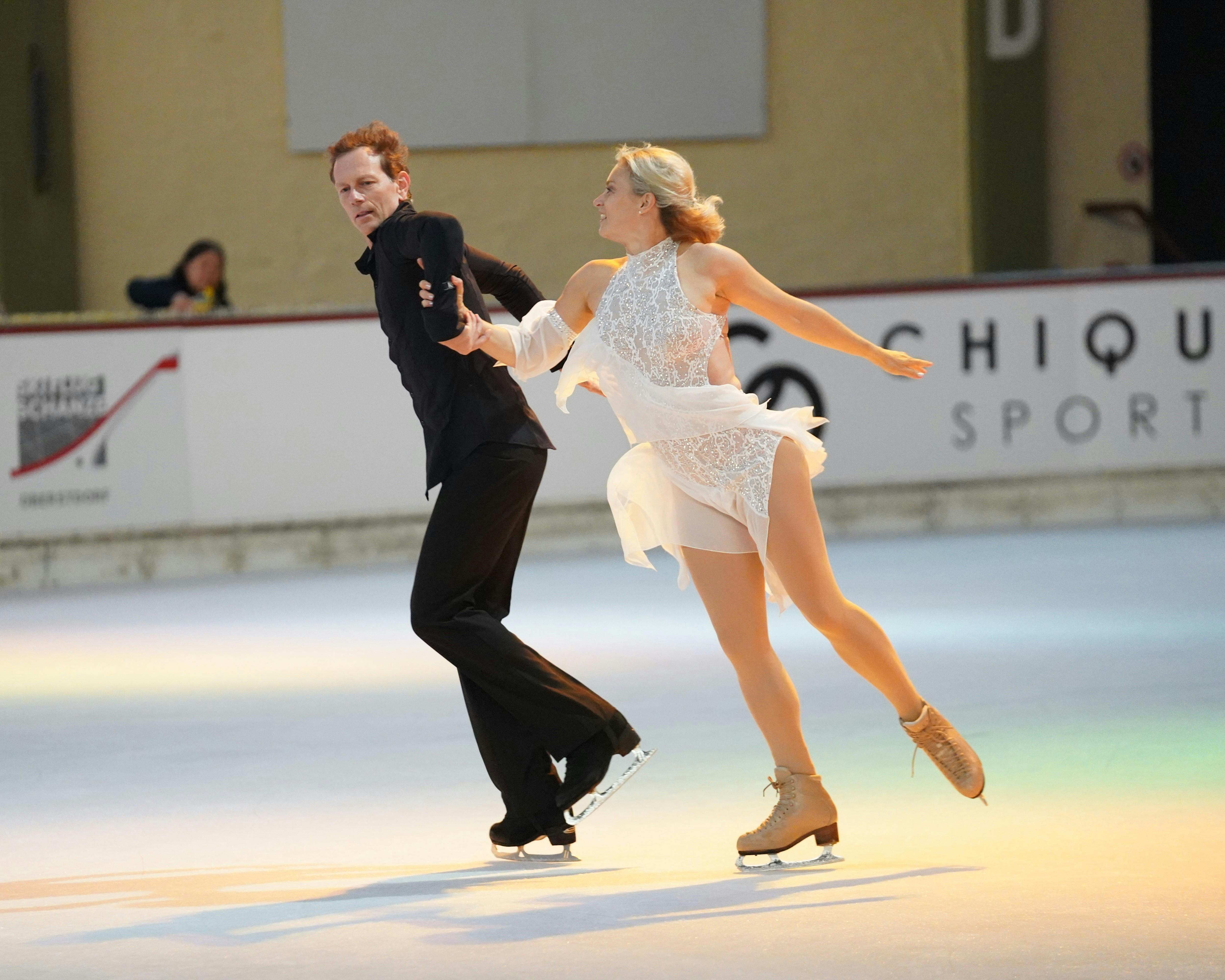 Eistanzpaar Kati Winkler und René Lohse bei der Abschluss-Show des ISU Adult