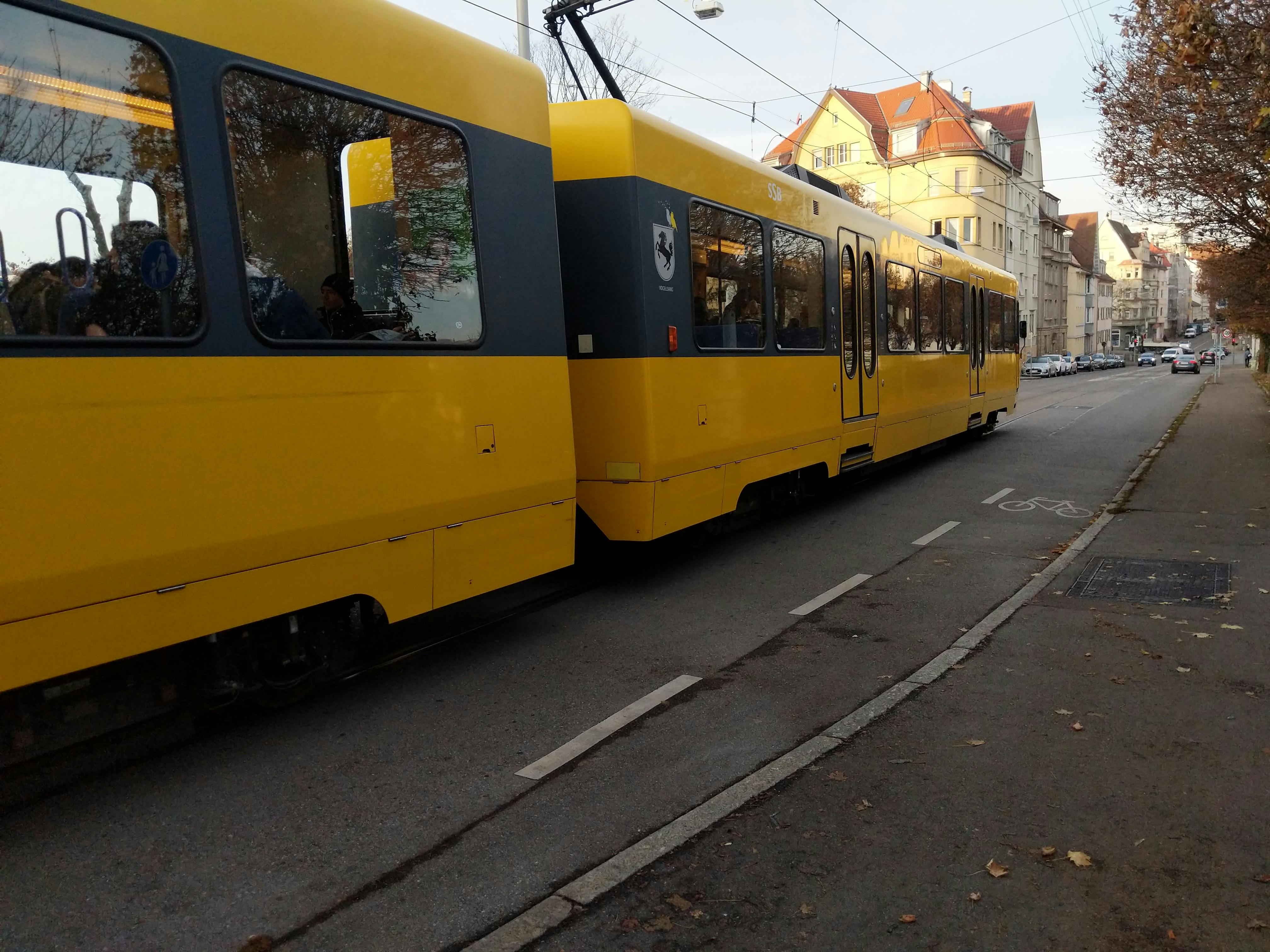 Donnerstag und Freitag fährt keine U 4 durch Gaisburg. Foto: Jürgen Brand