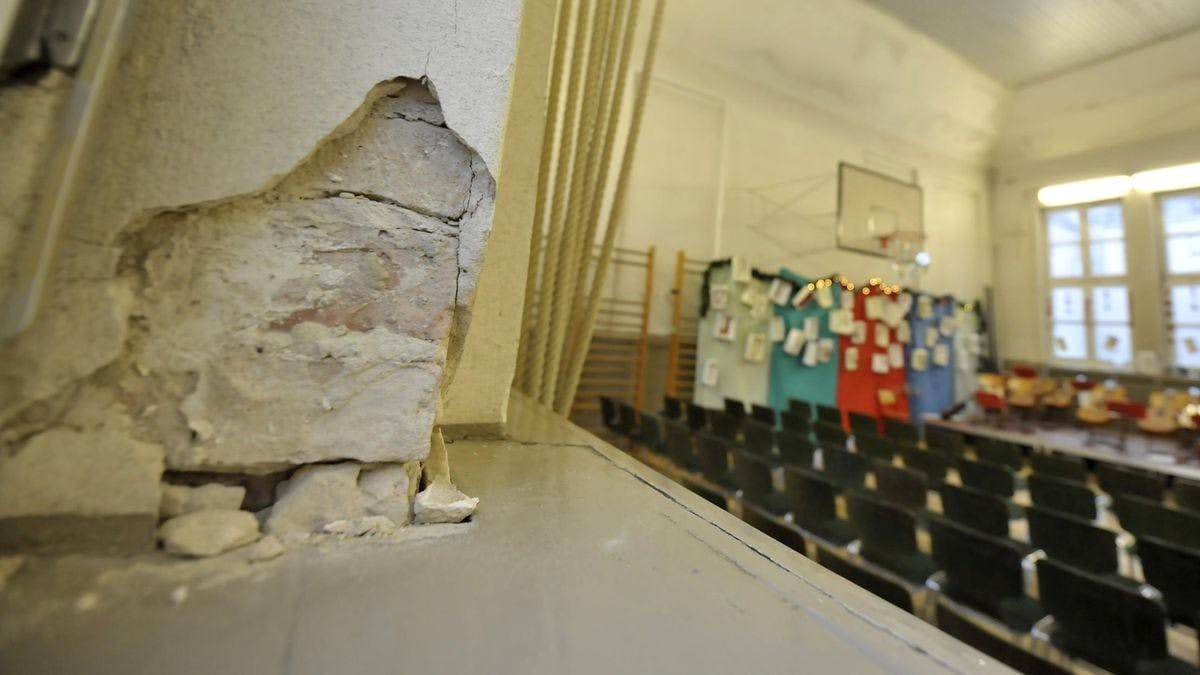 Sanierungsbedürftige Schulen in Deutschland