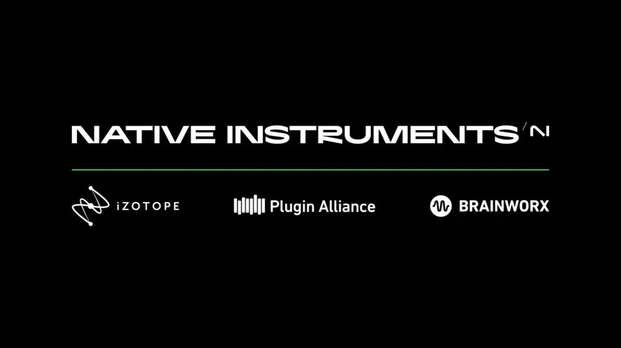 Native Instruments Logo und Firmen die dazu gehören
