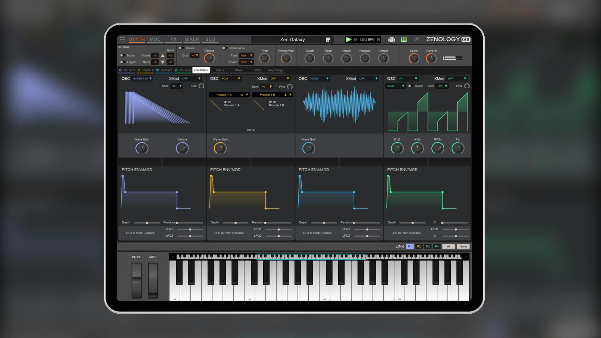 Roland Zenology GX Synthesizer