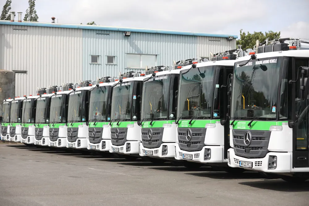 Reigate & Banstead Borough Council bin lorries