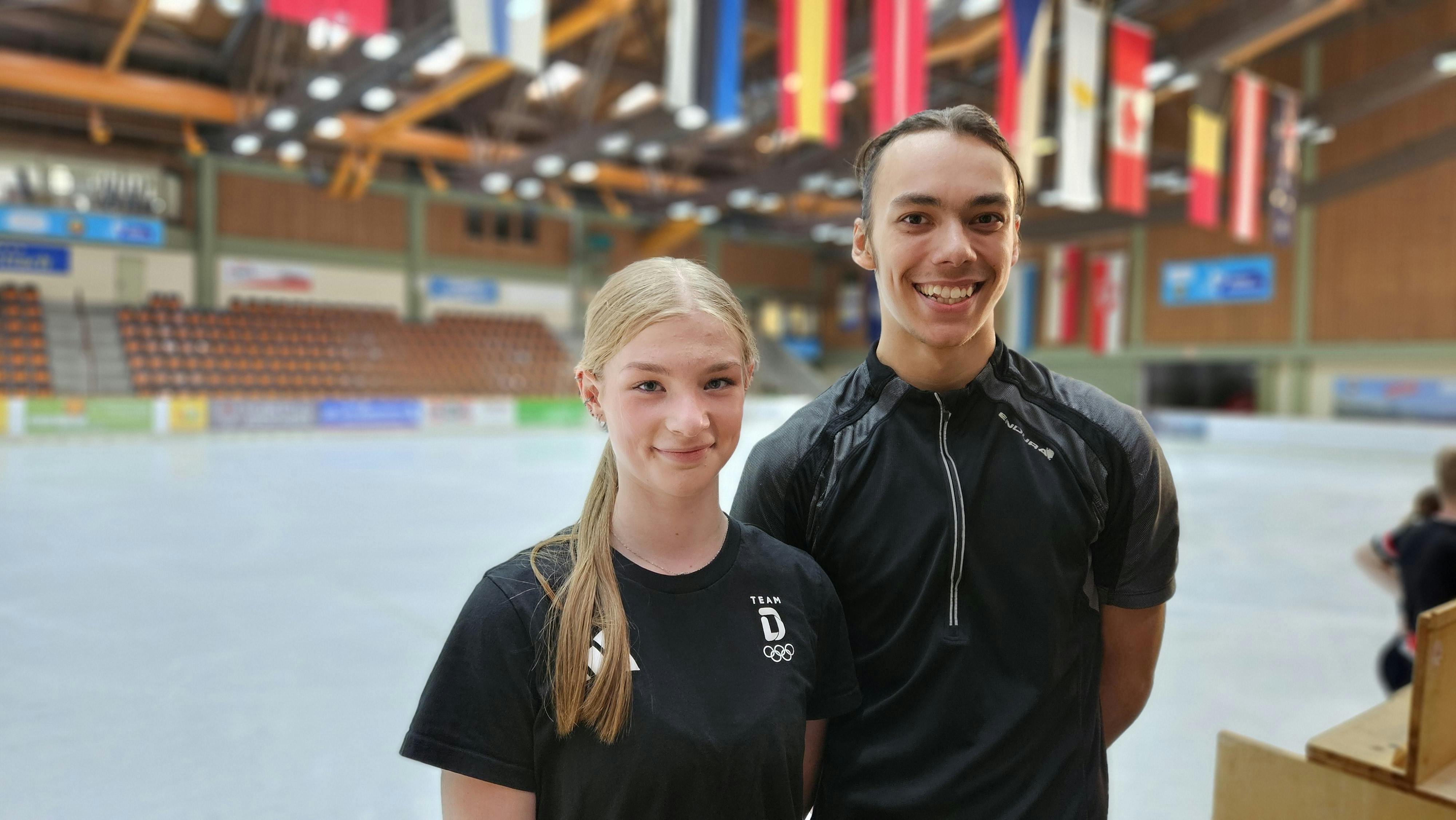 Portraitbild von Mia Lee Meyer und Atl Ongay-Perez