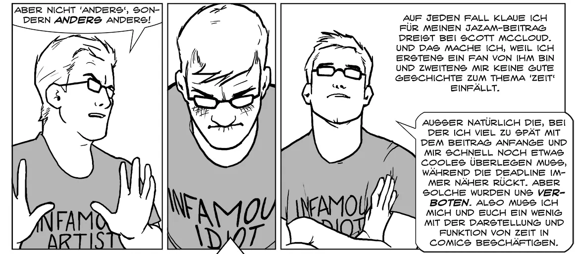 Some panels of my Jazam 2008 contribution. Mostly illustrative here.