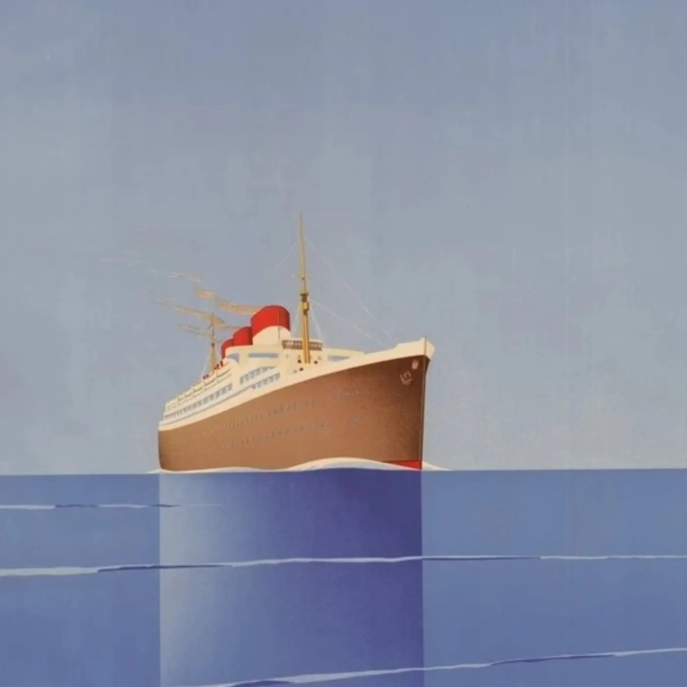 Schiffahrt-Plakat-Adventskalender aus dem digitalen Archiv des Maritimen Museums Hamburg.