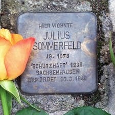 Stolperstein für Julius Sommerfeld