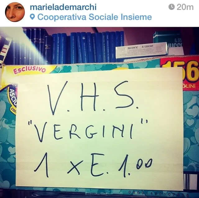 “verginità” virgolettata. di @marielademarchi