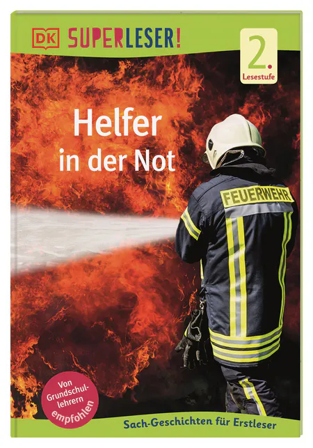 Cover des Buches "Superleser! Helfer in der Not" aus dem Doring Kindersley Verlag.