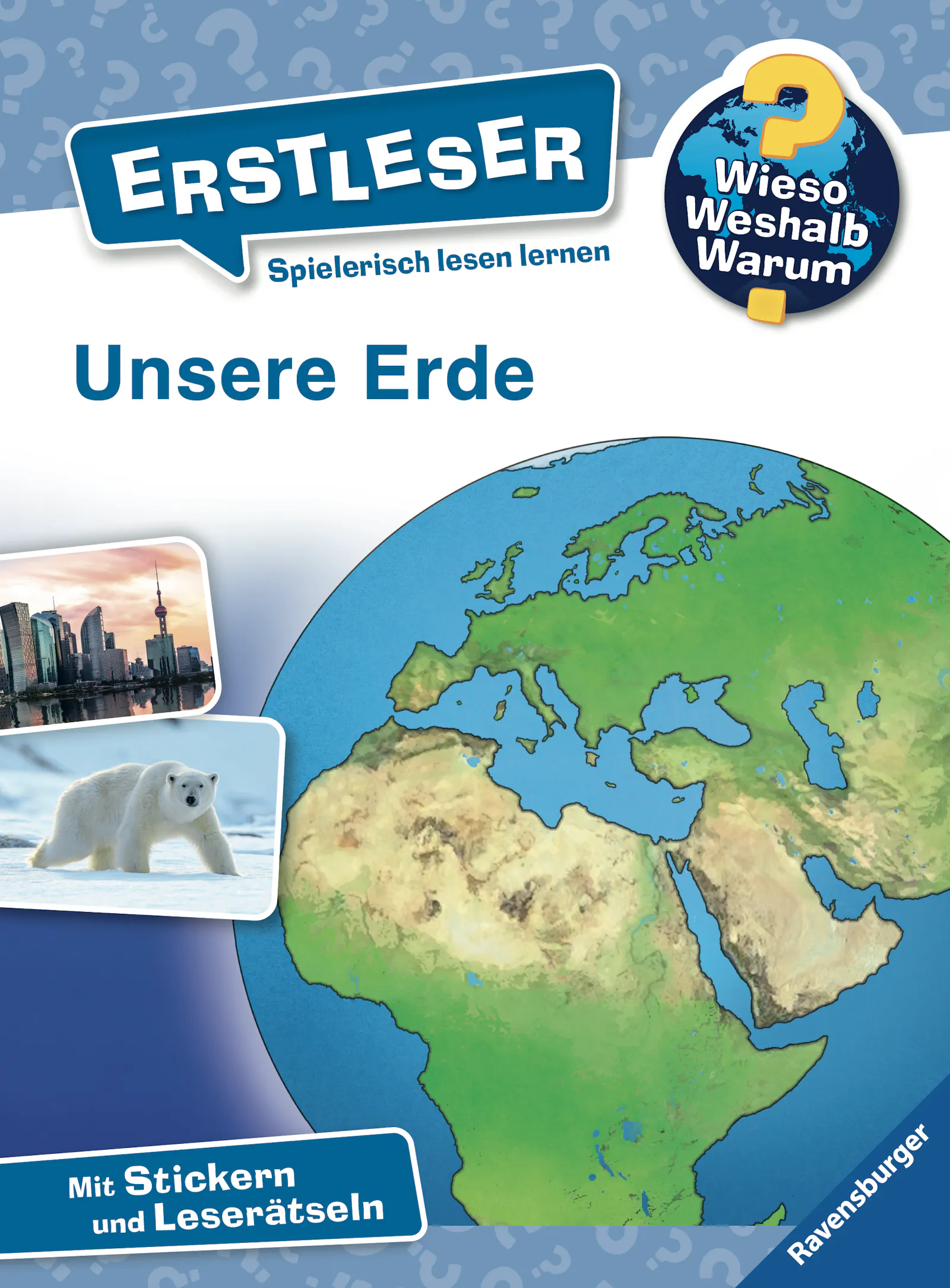 Cover von "Wieso weshalb warum - Erstleser: Unsere Erde" aus dem Ravensburger Verlag.