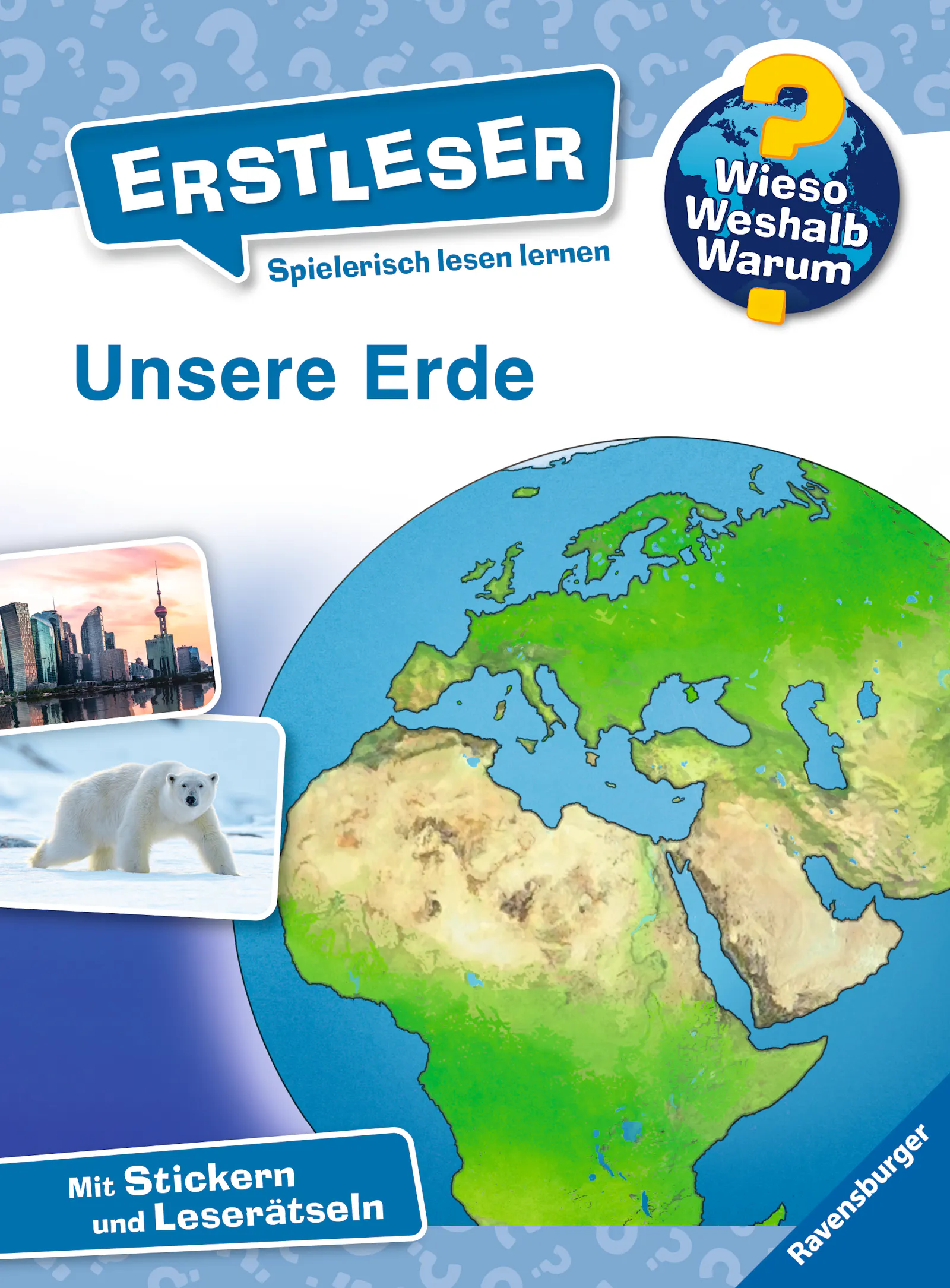 Cover von "Wieso weshalb warum - Erstleser: Unsere Erde" aus dem Ravensburger Verlag.