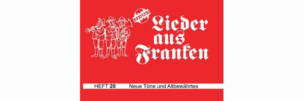 Buch-Cover Lieder aus Franken Heft 20