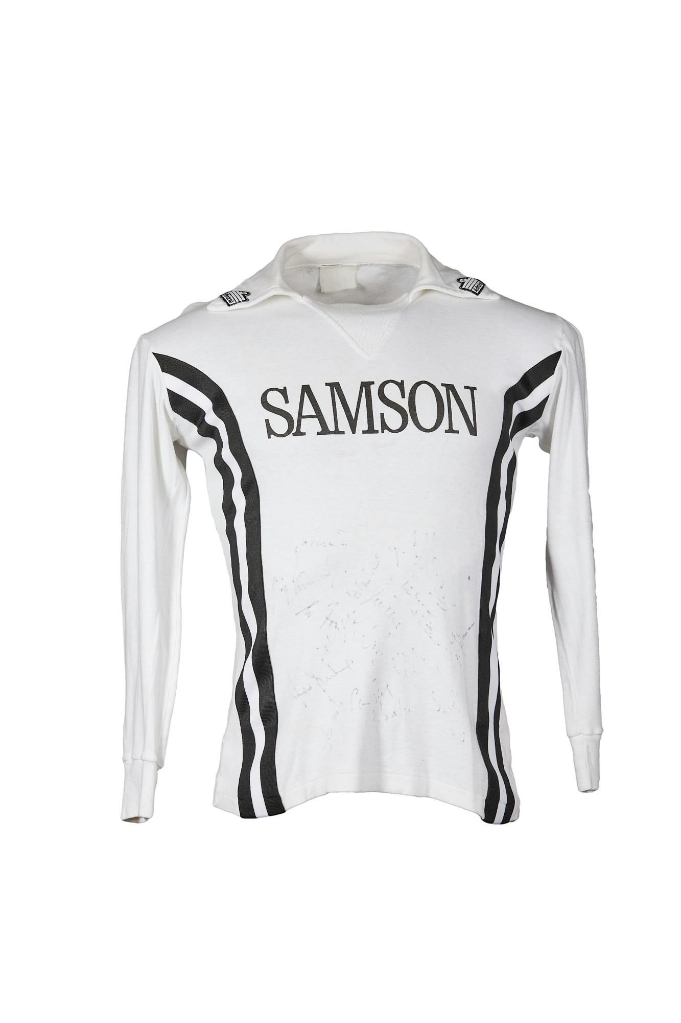Admiral -Trikot mit Samson-Schriftzug aus der Saison 1976/77