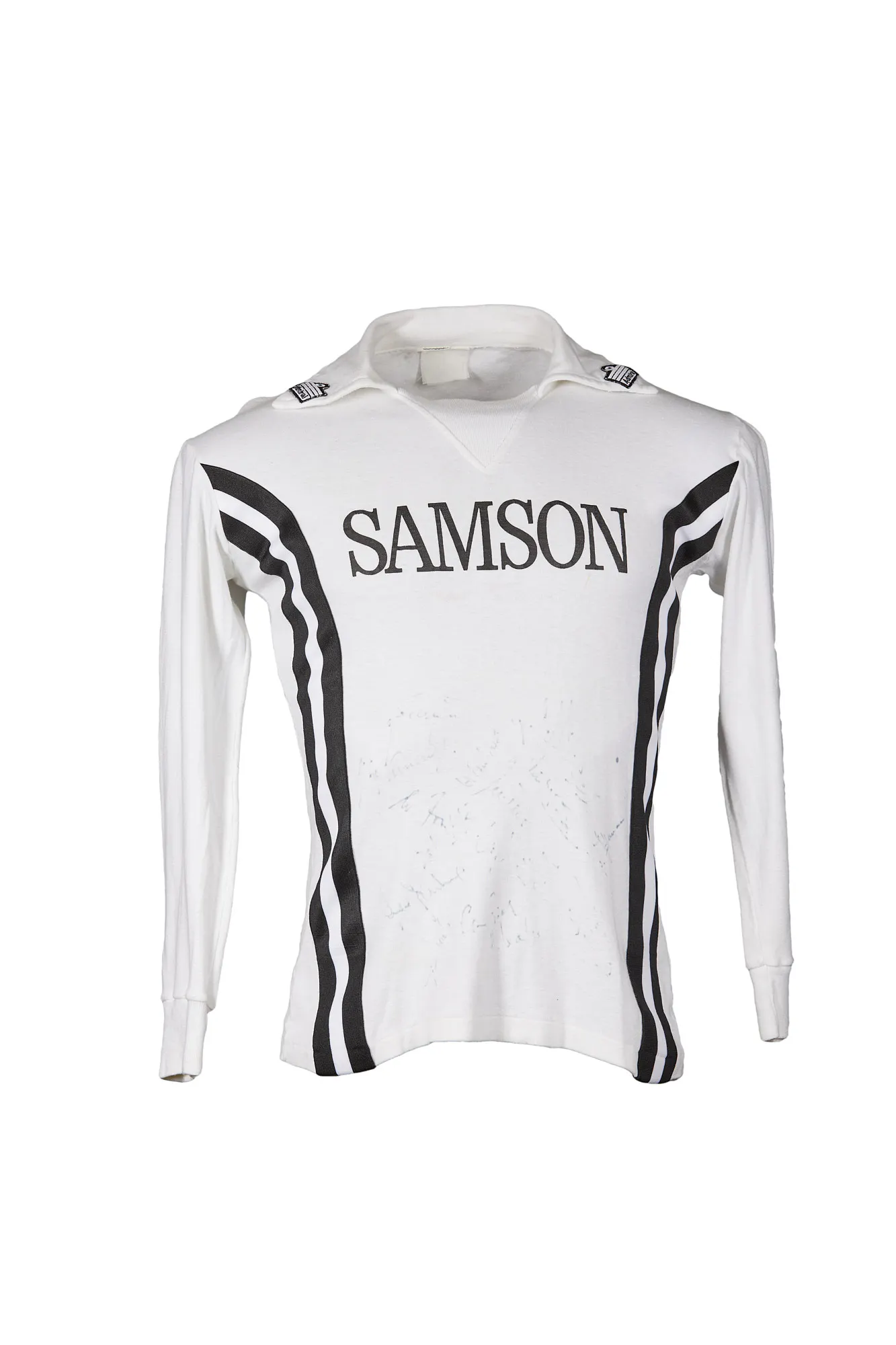 Admiral -Trikot mit Samson-Schriftzug aus der Saison 1976/77