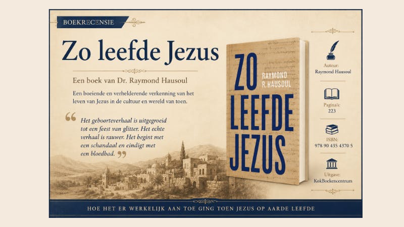 Banner Boek Zo Leefde Jezus