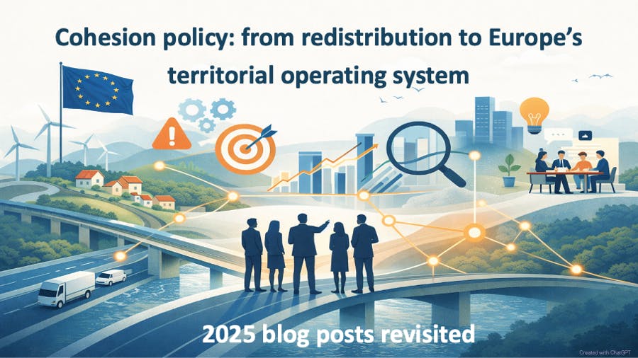 Cohesion policy: from redistribution to Europe’s territorial operating system